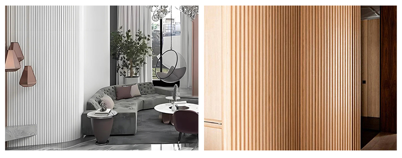 Flat Arc Wall Panel