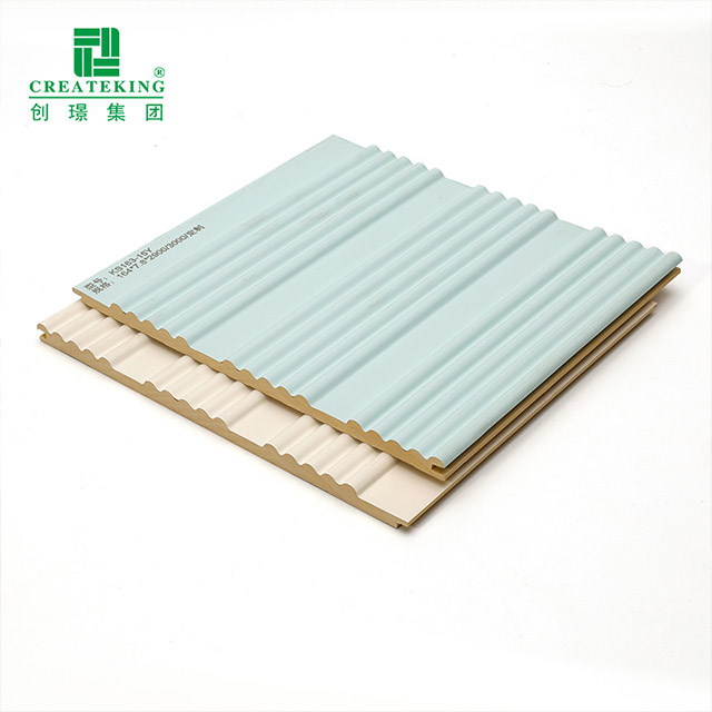 164*7.8mm Curved Solid Fluted Wall Panel