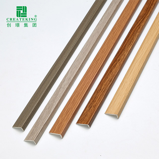 24*10mm PVC L-shaped Laminate Flooring Edge Strips