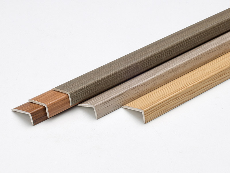 24*10mm PVC L-shaped Laminate Flooring Edge Strips