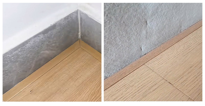 20*10mm PVC L-shaped Laminate Flooring Edge Strip