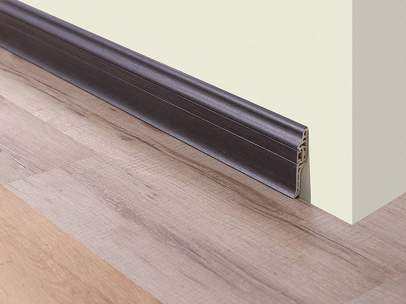 68*17mm PVC Lamb's Tongue Skirting Board