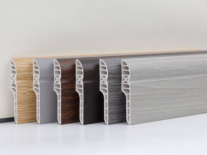70*15mm PVC Pencil Round Skirting Board