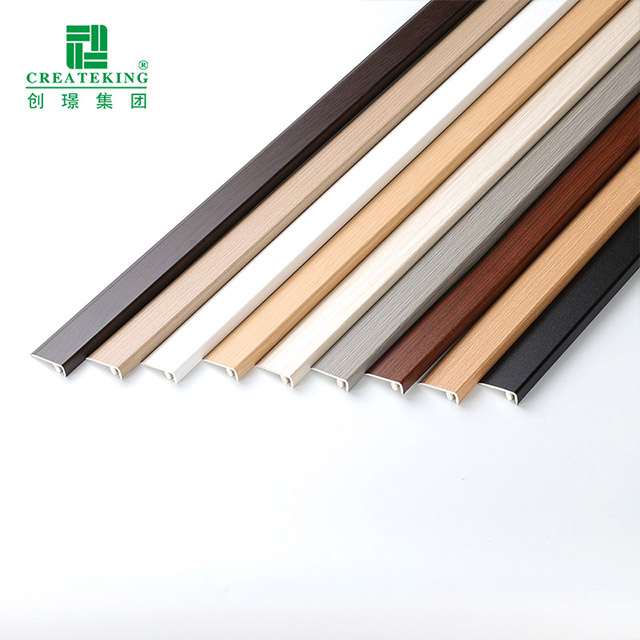 30*10.5mm F-shaped PVC Flooring Edge Trims