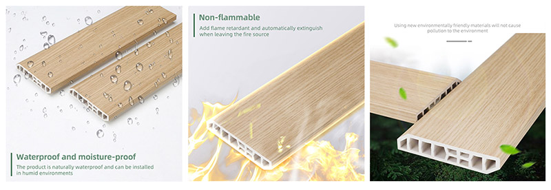75*15mm PVC Skirting Board