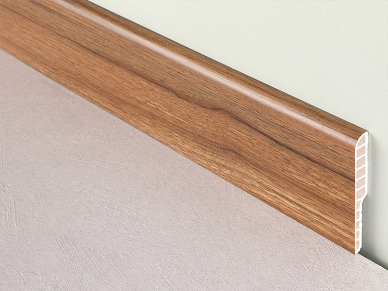 95*12mm PVC Pencil Round Skirting Board