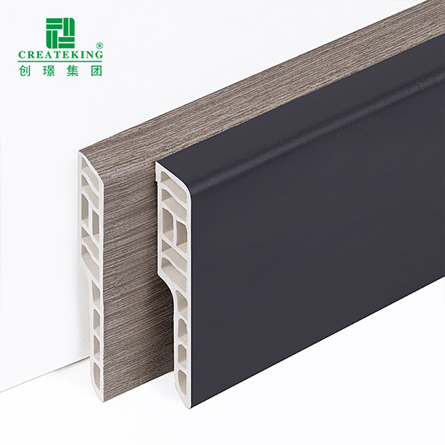 Black Plastic Skirting Board