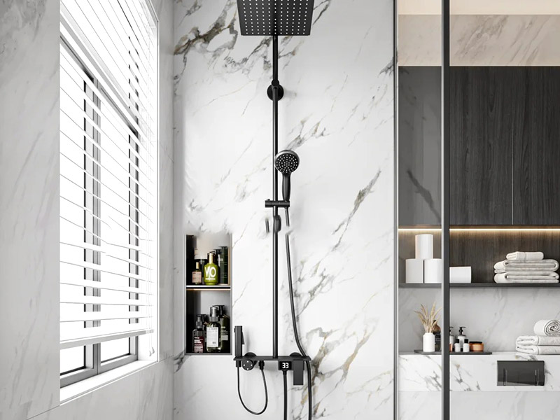 PVC Marble Sheet in The Bathroom