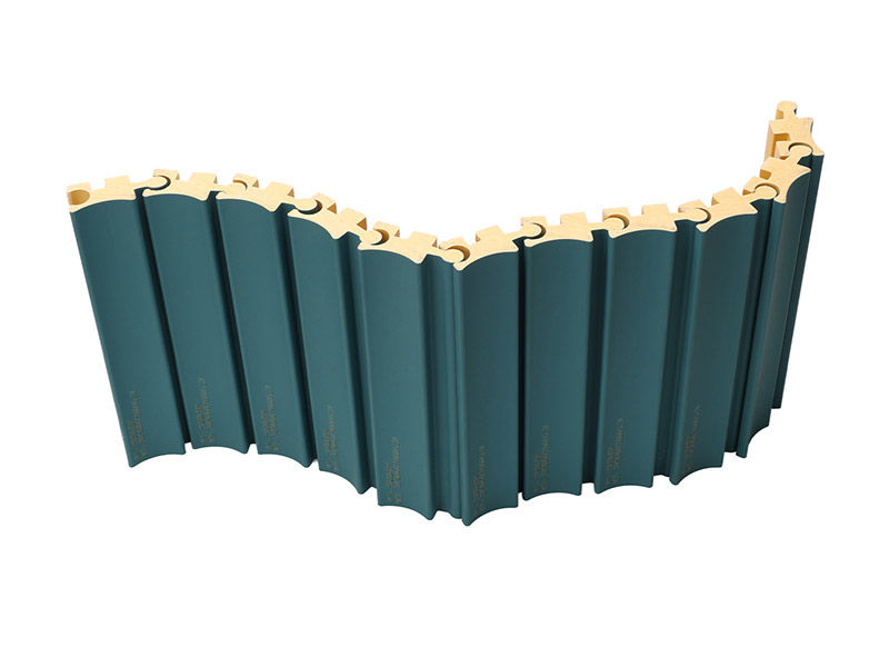 52*25mm PVC Rotating Fluted Wall Panels