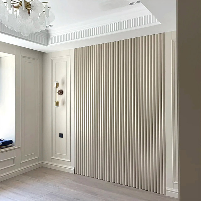 Semicircle WPC Wall Panel