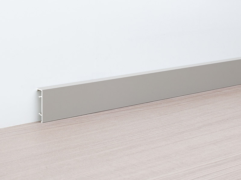 30*9mm Aluminum Alloy Clip-on Skirting Board