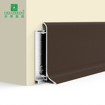 50*14.6mm Aluminum Alloy Skirting Board