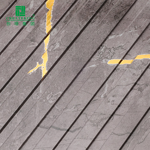 155*17mm Waterproof PVC Fluted Hollow Wall Panel