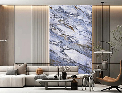 1220mm width imitation marble wall panel