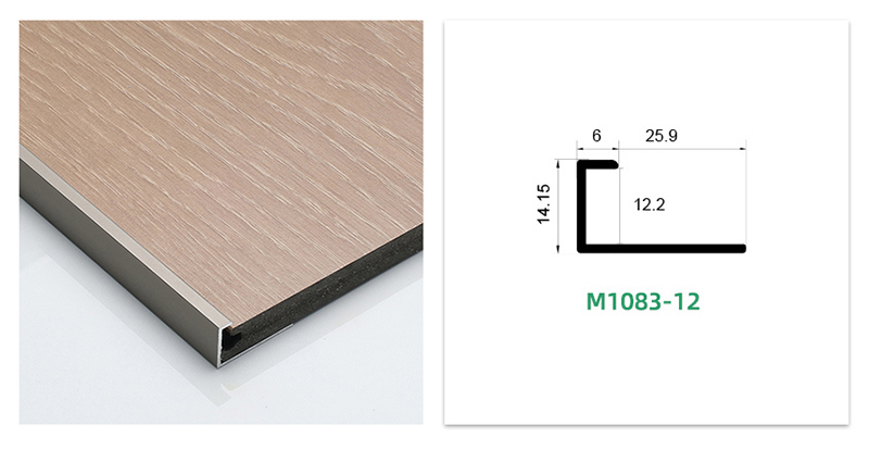 C-shaped Aluminium Floor Trim