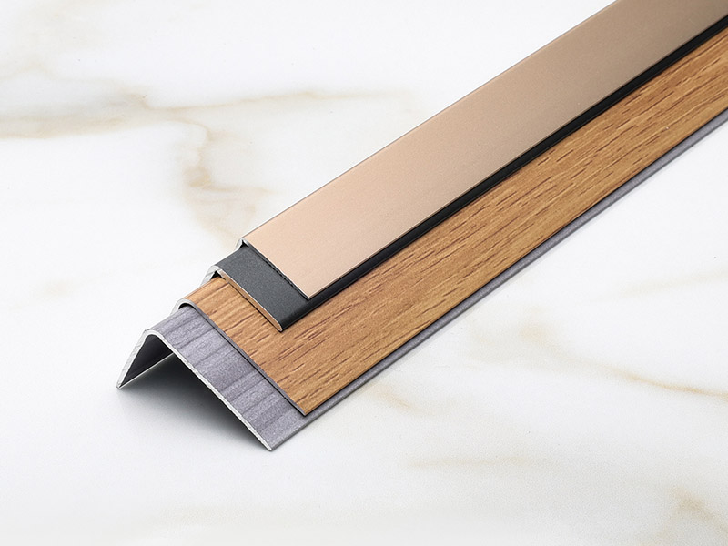 L-shaped Metal Floor Trim Strip