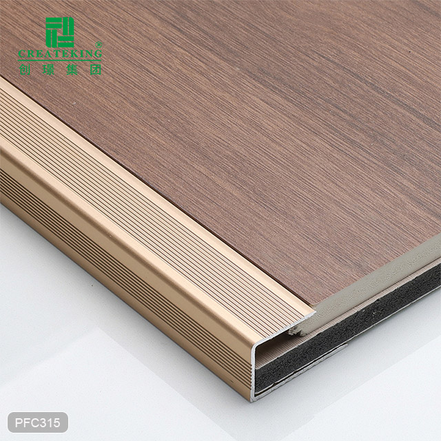 30x17.7mm C-channel Aluminium Floor Edge Trim