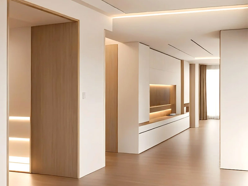  not using skirting boards