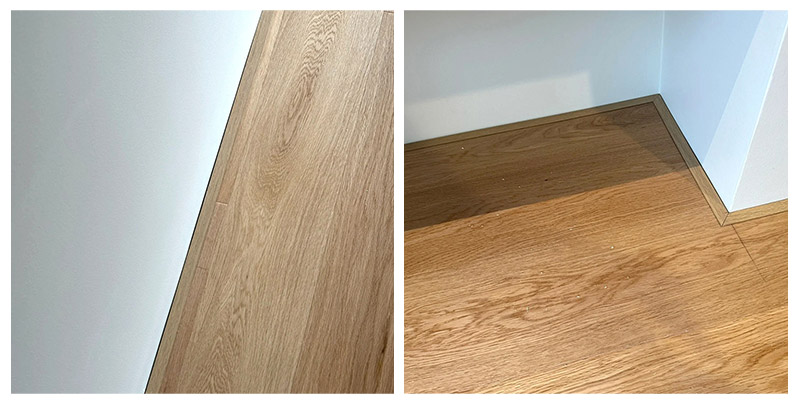 30*20mm L-shaped PVC Floor Edge Strip