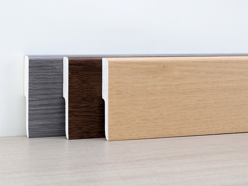60*12mm Solid PVC Skirting Board
