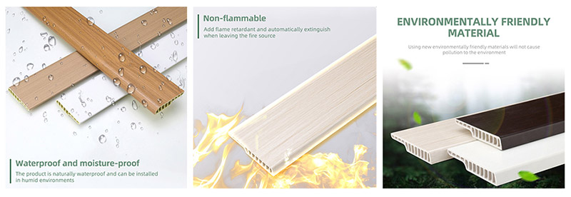 100*15mm PVC Skirting Board
