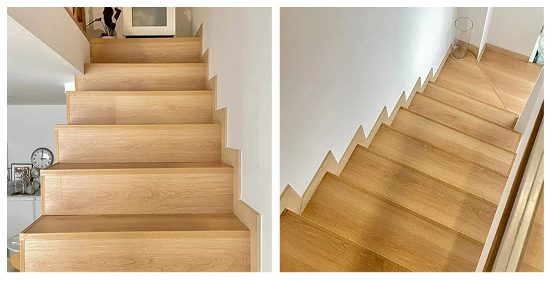 20*25mm F-shaped SPC Stair-nosing Profiles