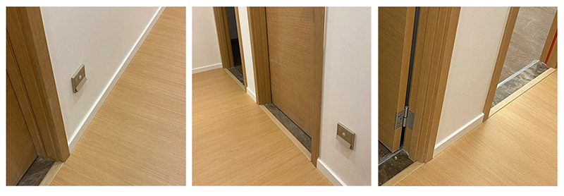 76*14mm PVC Clip-on Skirting Board