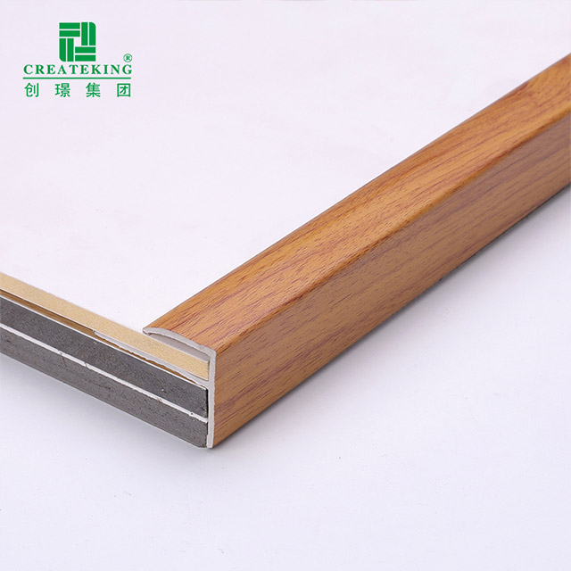 20*25mm F-shaped SPC Stair Nosing Strips
