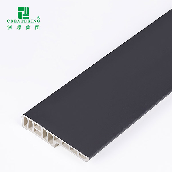 Black PVC Skirting Board