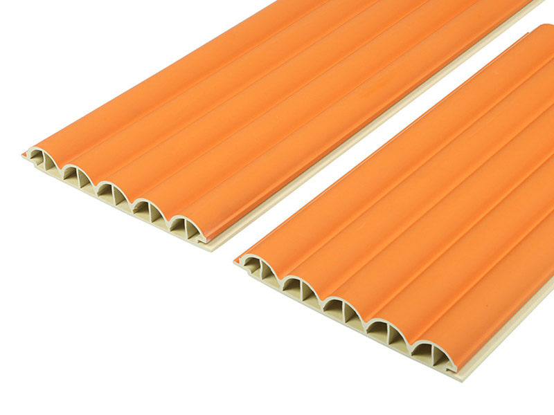 Semicircle WPC wall panel