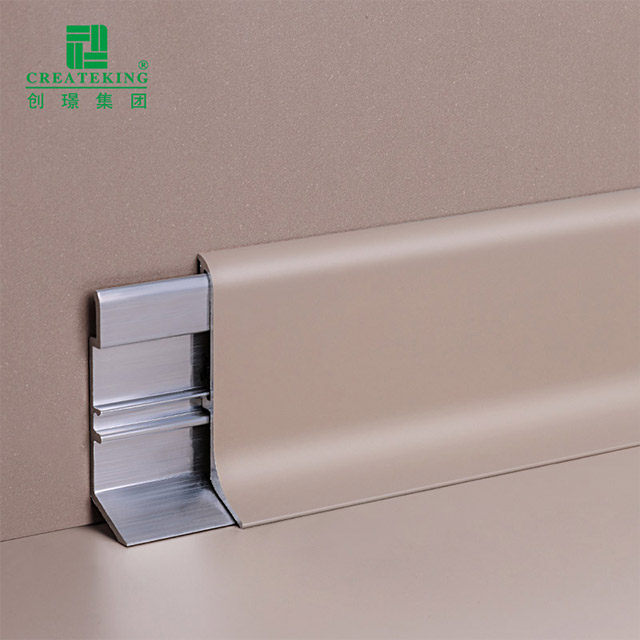 40*9mm Aluminium Floor Skirting