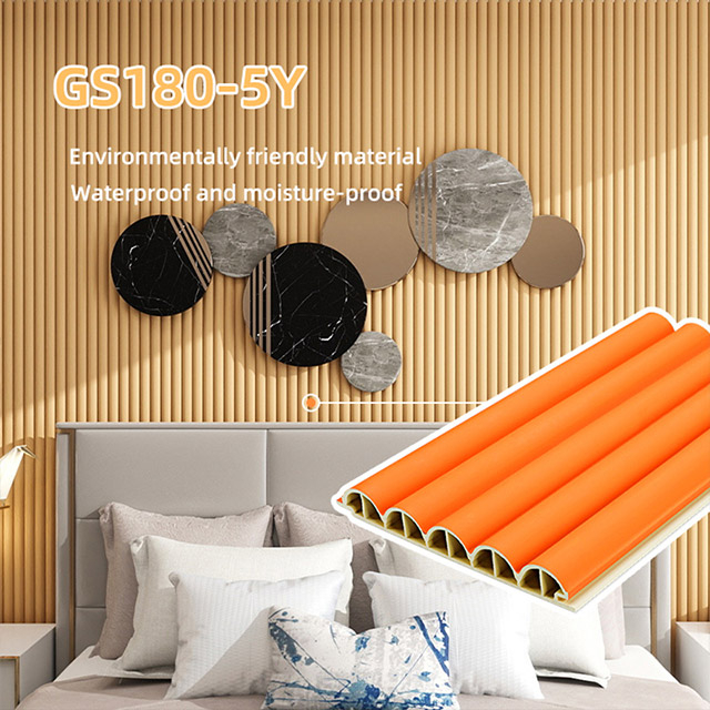 Semicircle WPC Wall Panel