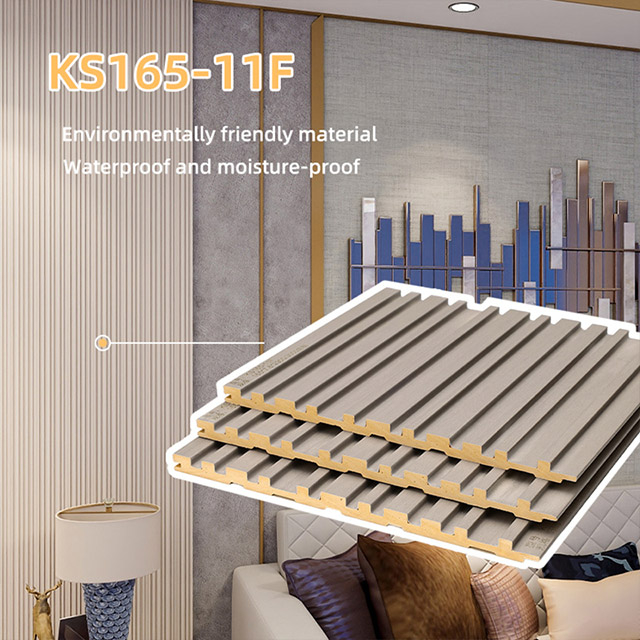 165*7.8mm Anti-mildew PVC Solid Fluted Wall Panels