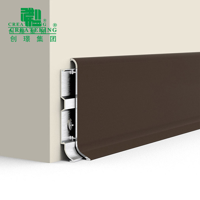 60*14.6mm Aluminum Alloy Skirting Board