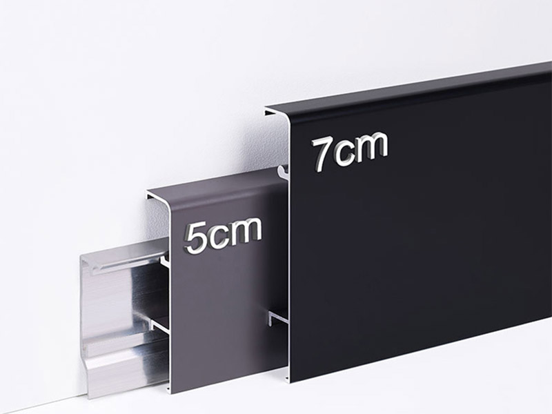 50*9mm Metal Baseboard