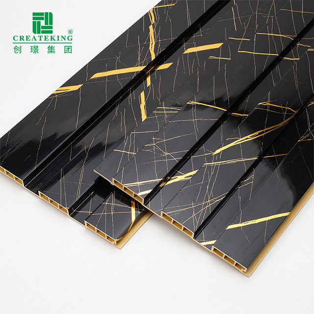 204*17mm PVC Hollow Fluted Wall Panels