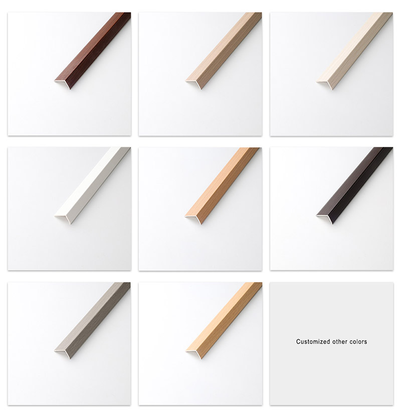 30*20mm L-shaped PVC Floor Edge Strip