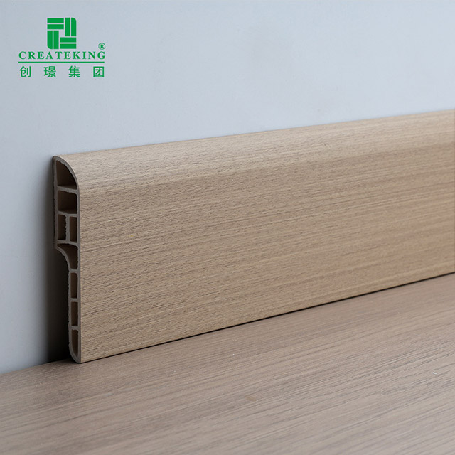 70*13mm PVC Pencil Round Baseboard