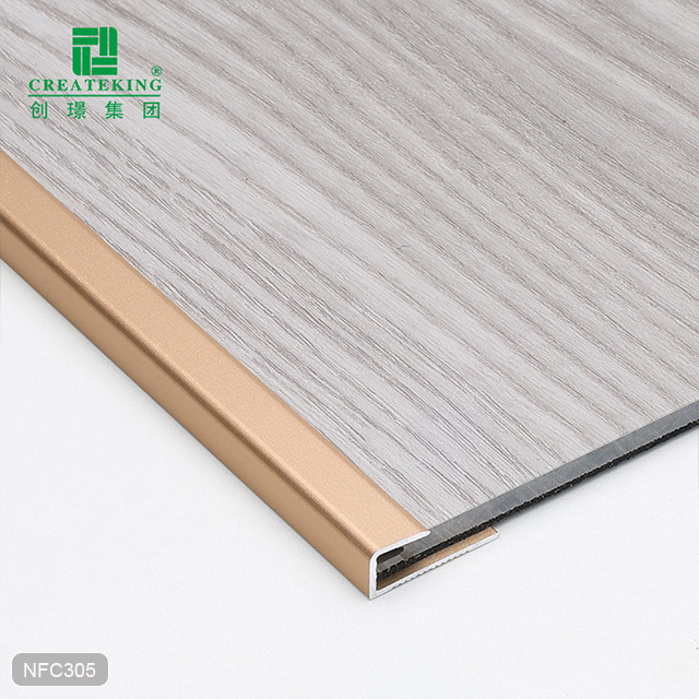 26.9x14.3mm C-shaped Aluminum Alloy Floor Edging Strip