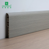 100*15mm PVC Wood Grain Hollow Baseboard
