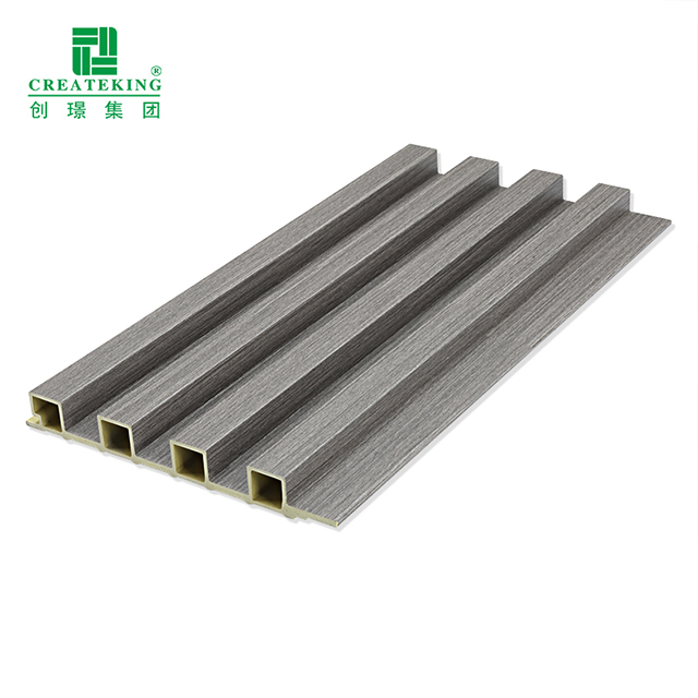 Soundproof Wood Plastic Grooved Wall Panel 