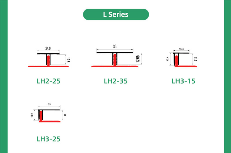Aluminum T-molding Transition Strip