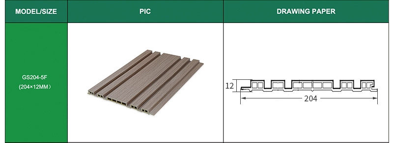Fluted WPC Wall Panel
