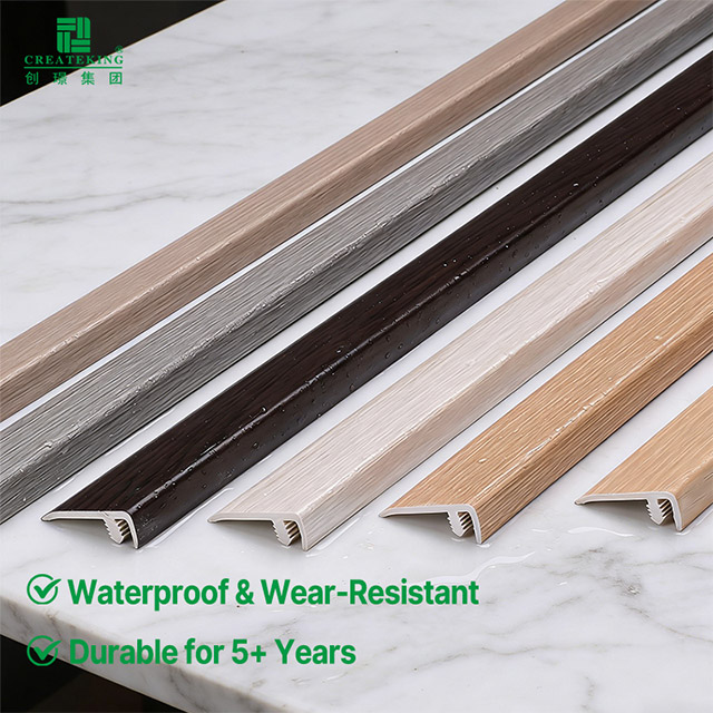 30*10.5mm F-shaped PVC Floor Edge Strips
