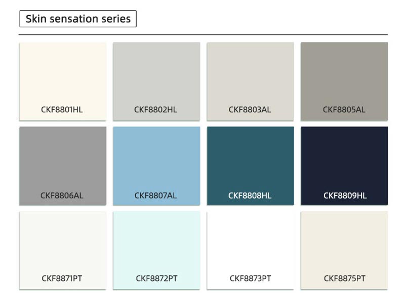 WPC wall panel color options