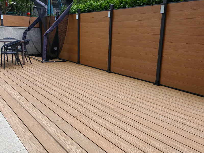 Outdoor WPC fence panels