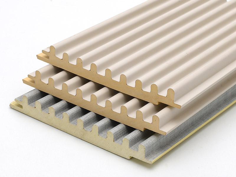 99.5*15mm Half-round Solid Fluted Wall Panels