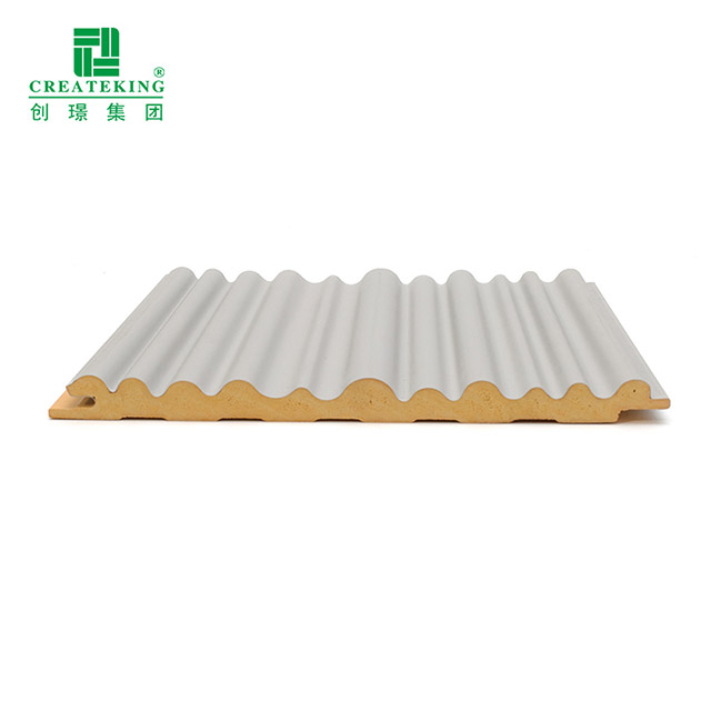 159*11mm Solid Wood Wave Shape Grille
