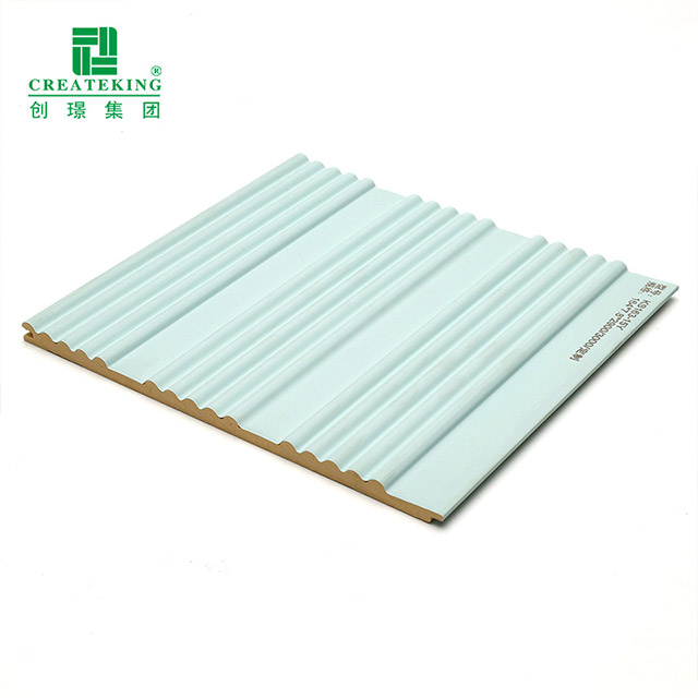 164*7.8mm Curved Solid Fluted Wall Panel