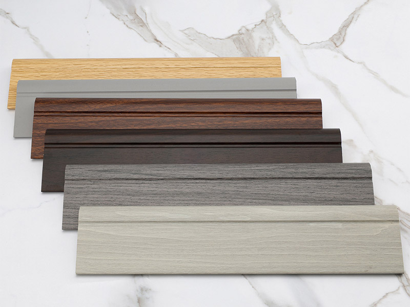 70*15mm PVC Pencil Round Skirting Board